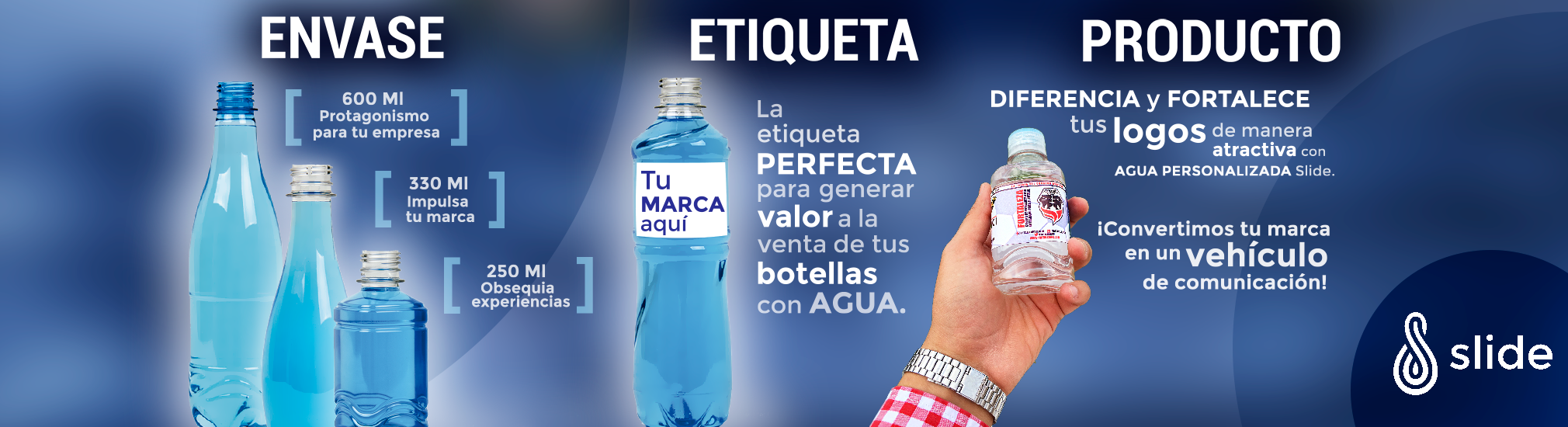 Agua Personalizada Natural Colombia